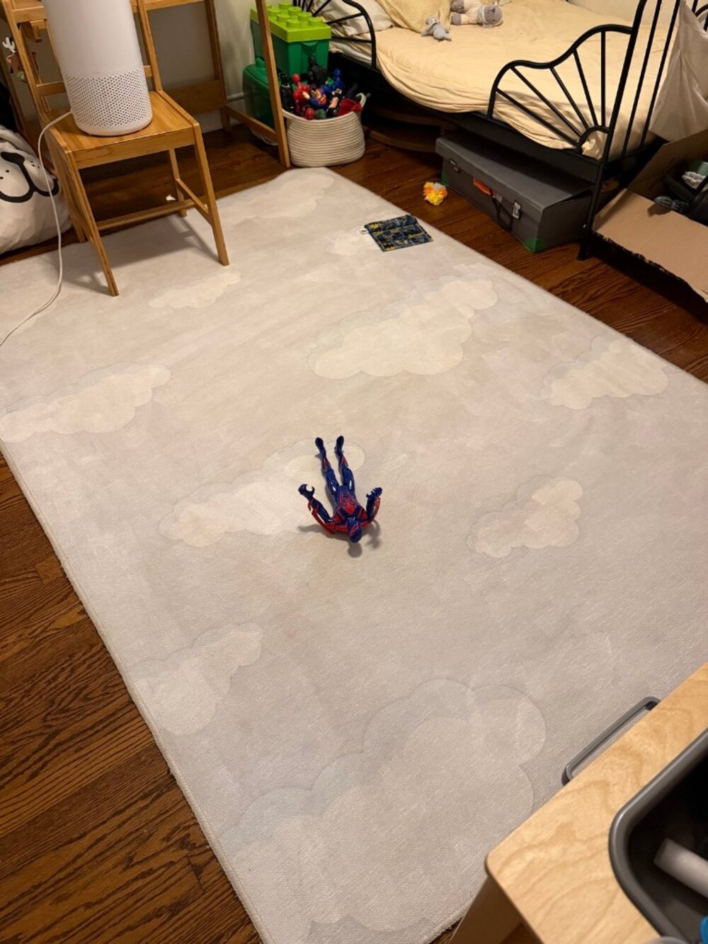 Well Woven Clouds Rug Linen 5' x 7' Apollo Kids Collection